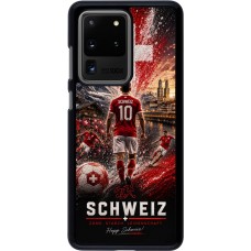 Samsung Galaxy S20 Ultra Case Hülle - Fussball Schweiz splash 2026