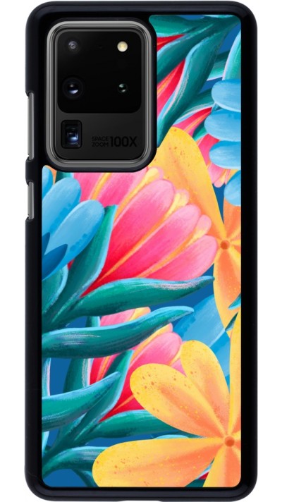 Samsung Galaxy S20 Ultra Case Hülle - Spring 23 colorful flowers