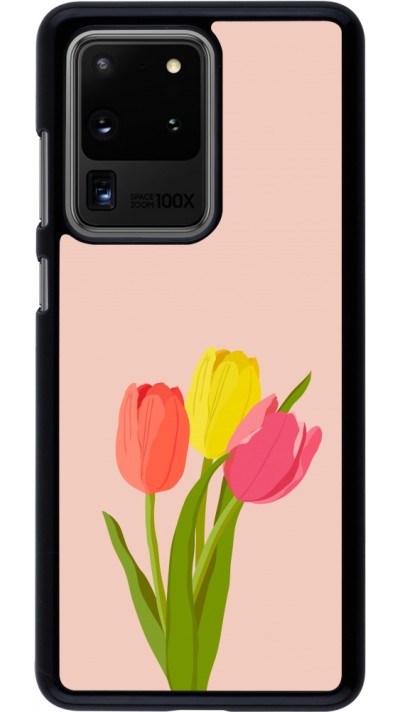 Samsung Galaxy S20 Ultra Case Hülle - Spring 23 tulip trio