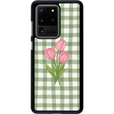 Samsung Galaxy S20 Ultra Case Hülle - Green vichy tulips Spring 2026