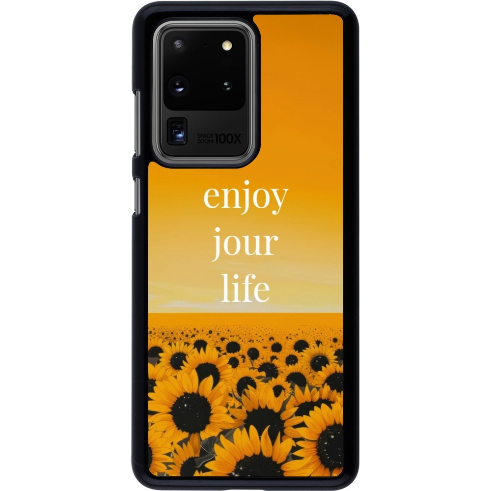 Samsung Galaxy S20 Ultra Case Hülle - Summer 2025 Enjoy your life