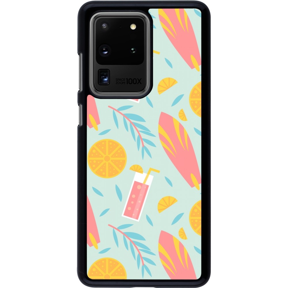 Samsung Galaxy S20 Ultra Case Hülle - Summer 2025 Pattern citron