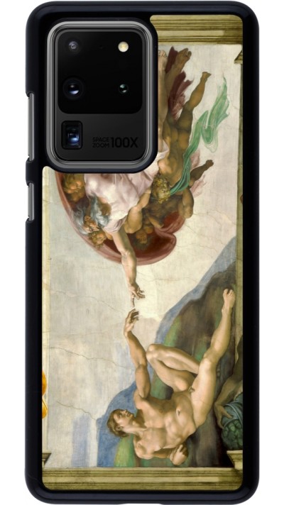 Samsung Galaxy S20 Ultra Case Hülle - Kunstbild - Die Erschaffung Adams - Michelangelo