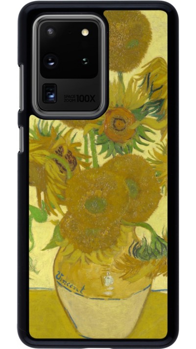 Samsung Galaxy S20 Ultra Case Hülle - Kunstbild - Sonnenblumen  - Van Gogh