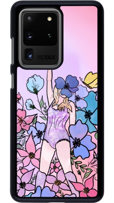 Samsung Galaxy S20 Ultra Case Hülle - Taylor Swift Sketch - Pink