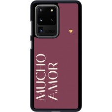 Samsung Galaxy S20 Ultra Case Hülle - Valentine 2024 mucho amor rosado