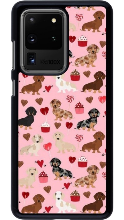 Samsung Galaxy S20 Ultra Case Hülle - Valentine 2024 puppy love