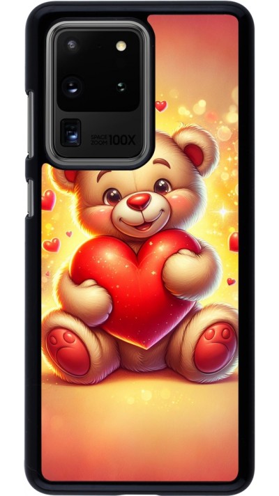 Samsung Galaxy S20 Ultra Case Hülle - Valentin 2024 Teddy Liebe