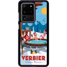 Samsung Galaxy S20 Ultra Case Hülle - Verbier Mountain Jacuzzi