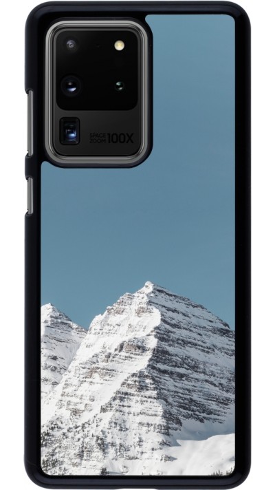 Samsung Galaxy S20 Ultra Case Hülle - Winter 22 blue sky mountain