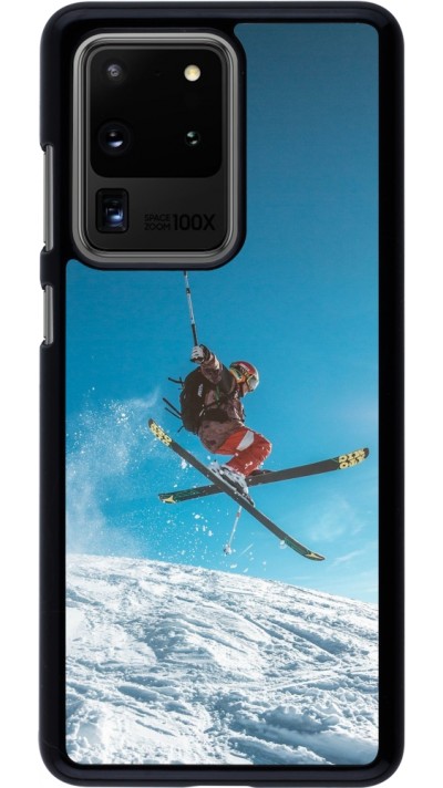 Samsung Galaxy S20 Ultra Case Hülle - Winter 22 Ski Jump
