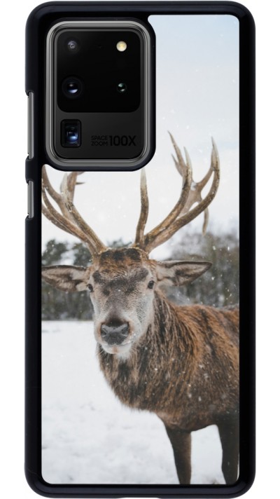 Samsung Galaxy S20 Ultra Case Hülle - Winter 25 Winter reindeer