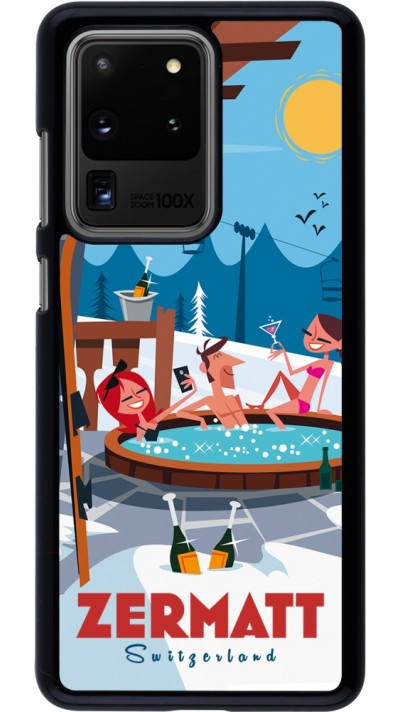 Samsung Galaxy S20 Ultra Case Hülle - Zermatt Mountain Jacuzzi