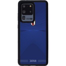 Samsung Galaxy S20 Ultra Case Hülle - Silikon schwarz Japan 2026 personalisierbares Fussballtrikot