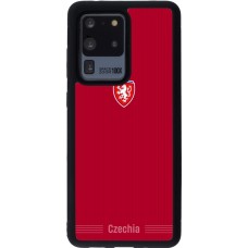 Samsung Galaxy S20 Ultra Case Hülle - Silikon schwarz Tschechische Republik 2026 personalisierbares Fussballtrikot