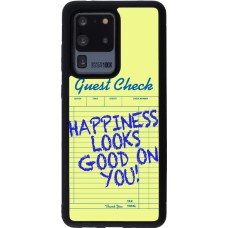 Samsung Galaxy S20 Ultra Case Hülle - Silikon schwarz Guest check 2026