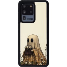 Samsung Galaxy S20 Ultra Case Hülle - Silikon schwarz Halloween 2025 Ghost gardener