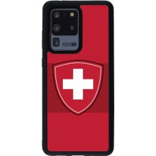 Samsung Galaxy S20 Ultra Case Hülle - Silikon schwarz Hockey World Championship Ecusson Suisse
