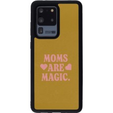 Samsung Galaxy S20 Ultra Case Hülle - Silikon schwarz Mom 2026 Are Magic