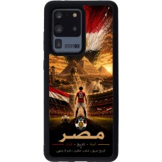 Samsung Galaxy S20 Ultra Case Hülle - Silikon schwarz Fussball Ägypten splash 2026