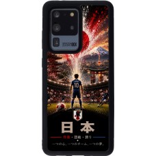 Samsung Galaxy S20 Ultra Case Hülle - Silikon schwarz Fussball Japan splash 2026