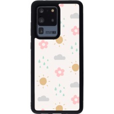 Samsung Galaxy S20 Ultra Case Hülle - Silikon schwarz Spring 23 weather