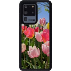 Samsung Galaxy S20 Ultra Case Hülle - Silikon schwarz Tulips Spring 2026