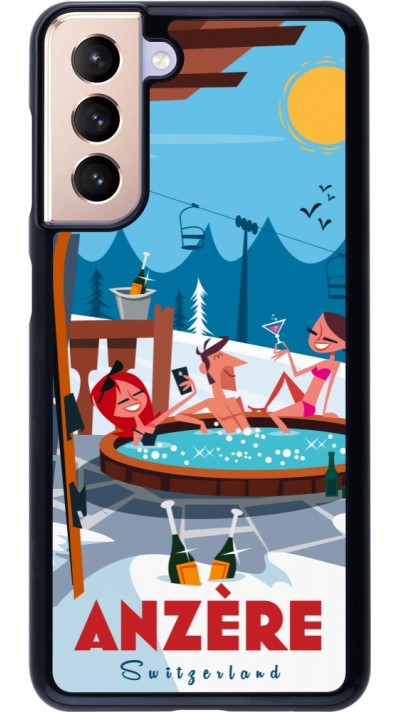 Coque Samsung Galaxy S21 5G - Anzère Mountain Jacuzzi Coque Samsung Galaxy S21 5G - Anzère Mountain Jacuzzi