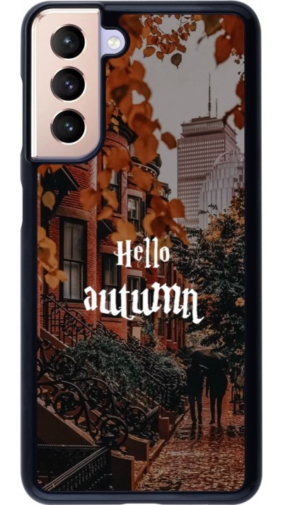 Samsung Galaxy S21 5G Case Hülle - Autumn 25 Hello autumn