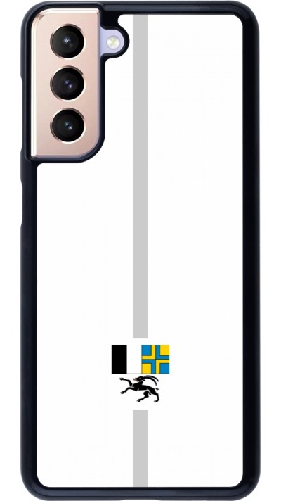 Coque Samsung Galaxy S21 5G - Canton GR blanc