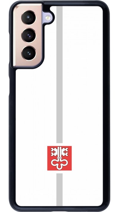 Coque Samsung Galaxy S21 5G - Canton NW blanc