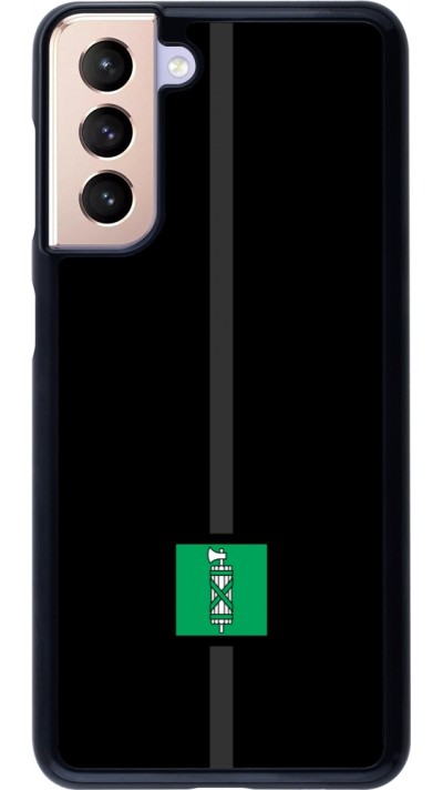 Coque Samsung Galaxy S21 5G - Canton SG noir