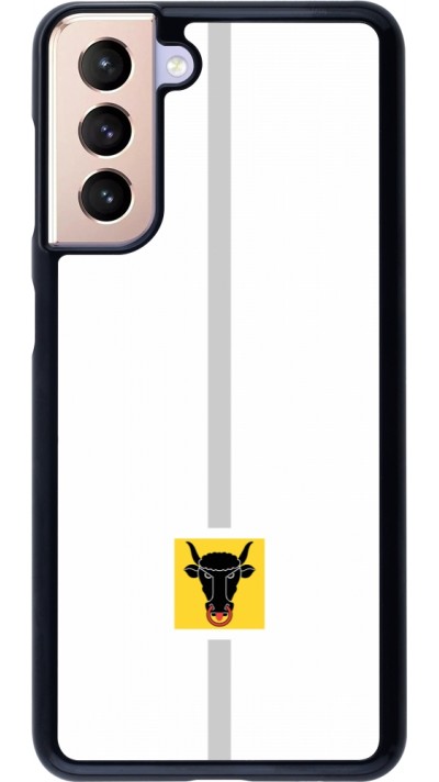 Coque Samsung Galaxy S21 5G - Canton UR blanc