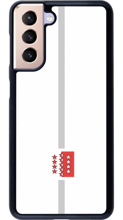 Coque Samsung Galaxy S21 5G - Canton VS blanc