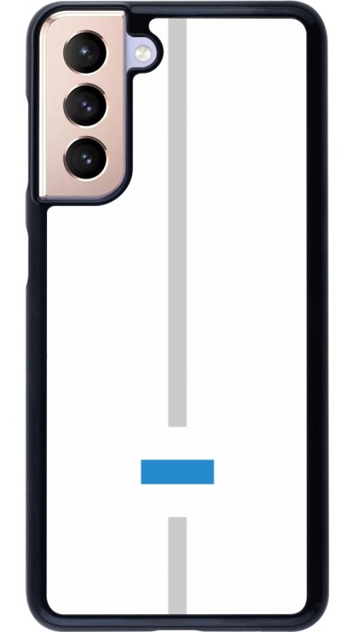 Coque Samsung Galaxy S21 5G - Canton ZG blanc