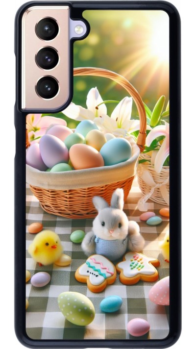 Samsung Galaxy S21 5G Case Hülle - Ostern 2025 Osterkorb