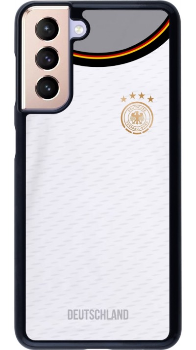 Coque Samsung Galaxy S21 5G - Maillot de football Allemagne 2022 personnalisable