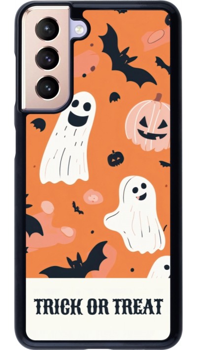 Samsung Galaxy S21 5G Case Hülle - Halloween 2025 Trick treat Samsung Galaxy S21 5G Case Hülle - Halloween 2025 Trick treat