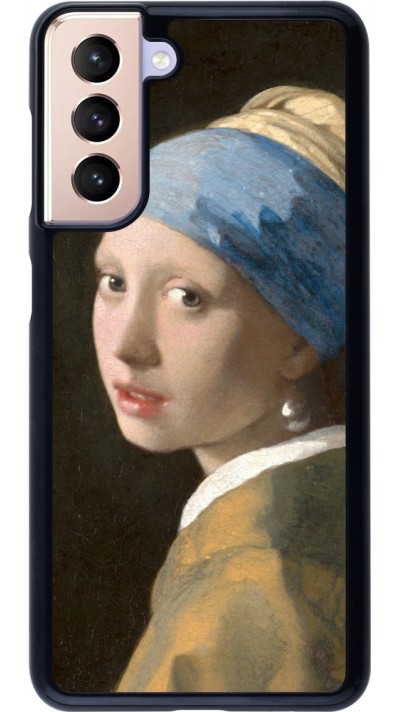 Samsung Galaxy S21 5G Case Hülle - Kunstbild - Das Mädchen mit dem Perlenohrring - Jan Vermeer