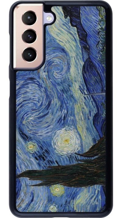 Samsung Galaxy S21 5G Case Hülle - Kunstbild - Sternennacht - Van Gogh