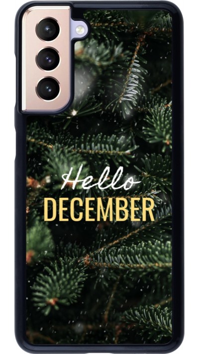 Samsung Galaxy S21 5G Case Hülle - Winter 25 Winter hello december