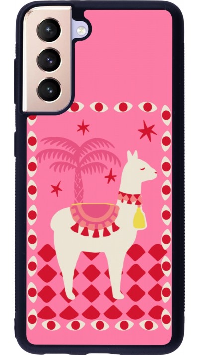 Samsung Galaxy S21 5G Case Hülle - Silikon schwarz Alpaca 2026