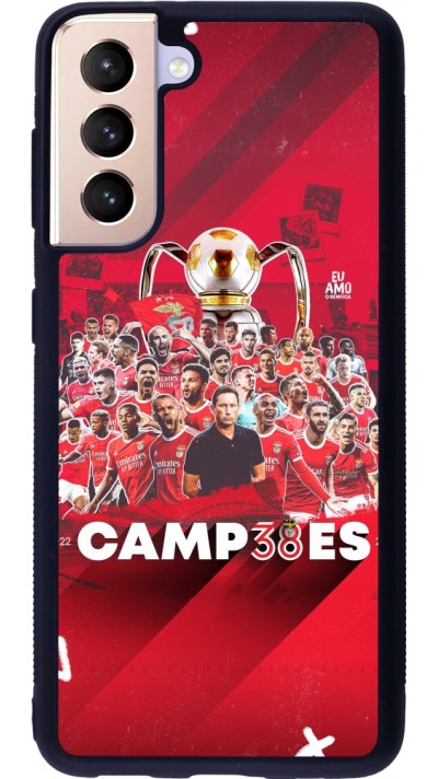 Samsung Galaxy S21 5G Case Hülle - Silikon schwarz Benfica Campeoes 2023