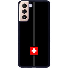 Samsung Galaxy S21 5G Case Hülle - Silikon schwarz Kanton CH schwarz