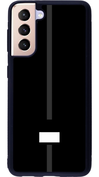 Samsung Galaxy S21 5G Case Hülle - Silikon schwarz Kanton FR schwarz