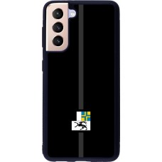 Samsung Galaxy S21 5G Case Hülle - Silikon schwarz Kanton GR schwarz