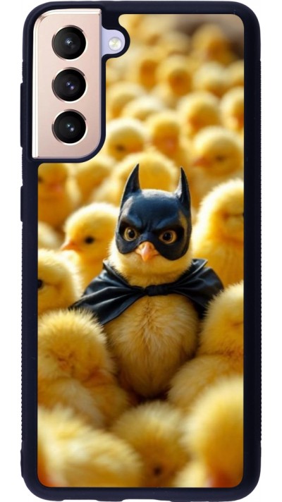 Samsung Galaxy S21 5G Case Hülle - Silikon schwarz Easter 2026 Chicken Batman