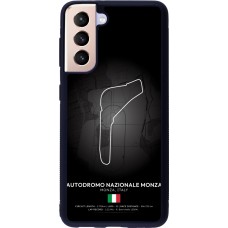 Samsung Galaxy S21 5G Case Hülle - Silikon schwarz F1 Track 2025 Italy