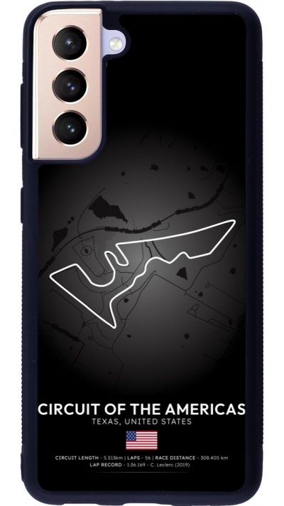 Coque Samsung Galaxy S21 5G - Silicone rigide noir F1 Track 2025 United States