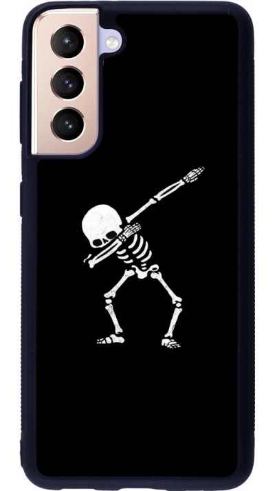 Coque Samsung Galaxy S21 5G - Silicone rigide noir Halloween 19 09